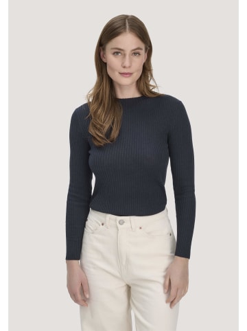 Hessnatur Strick Pullover in marine
