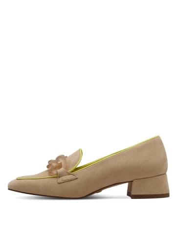 Tamaris Hochfrontpumps in Beige