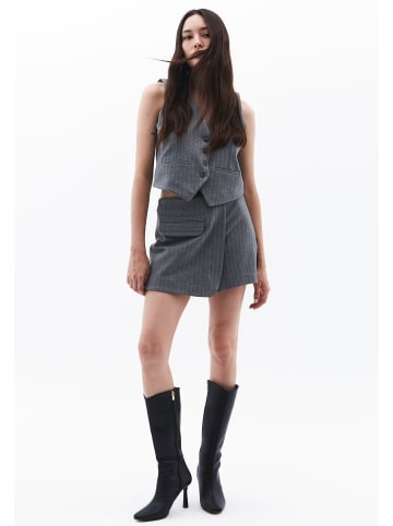 OXXO Kurzweste GRAY HERRINGBONE