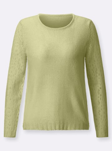 WITT WEIDEN Pullover in lindgrün