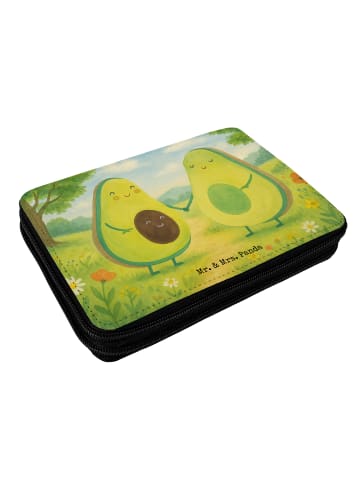 Mr. & Mrs. Panda Etui Avocado Pärchen Design ohne Spruch in Weiß