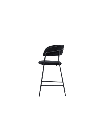 ebuy24 Barhocker Lui Schwarz 2er Set