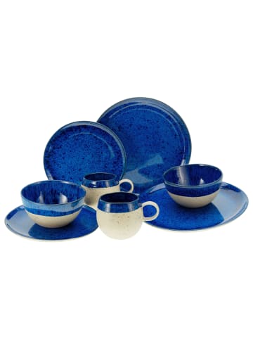 CreaTable CreaTable Deep Blue Sea Kombiservice 8 teilig in Blau