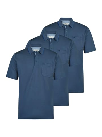 Redmond Poloshirt Basic in Dunkelblau