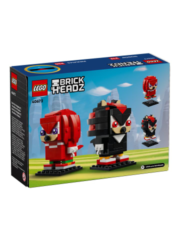 LEGO BrickHeadz 40672 Sonic the Hedgehog™: Knuckles & Shadow