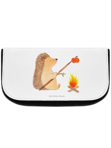Mr. & Mrs. Panda Make-up-Tasche Igel Grillen ohne Spruch in Weiß