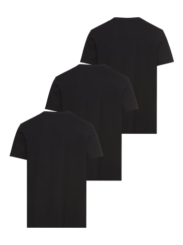 H.I.S. V-Shirt in schwarz
