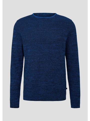 QS Strickpullover in 55W0_royalblau