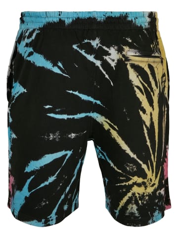 Urban Classics Urban Classics Herren Tie Dye Sweat Shorts in black
