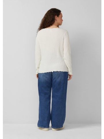 QS T-Shirt in 0300_creme