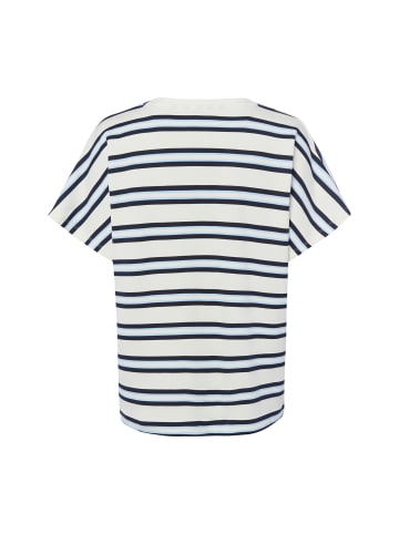 soyaconcept T-Shirt Barni in marine weiß