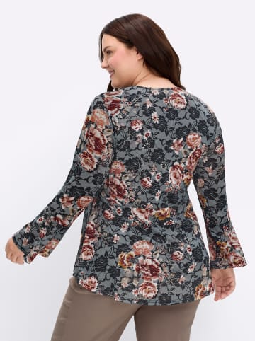 sheego by Joe Browns Shirt in schwarz-bedruckt