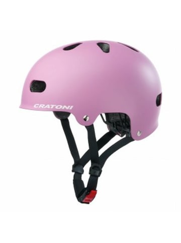 Cratoni Kinder-Fahrradhelm C-Mate Jr. in lila matt