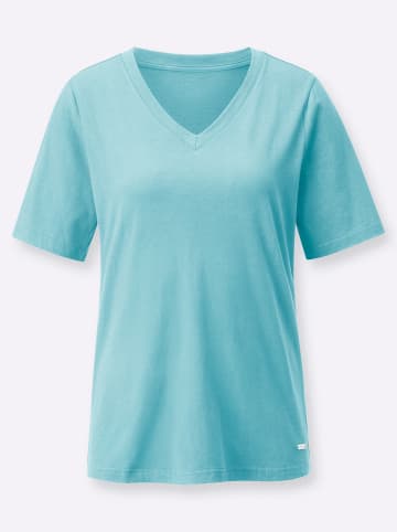 WITT WEIDEN Kurzarm-Shirt in aquamarin