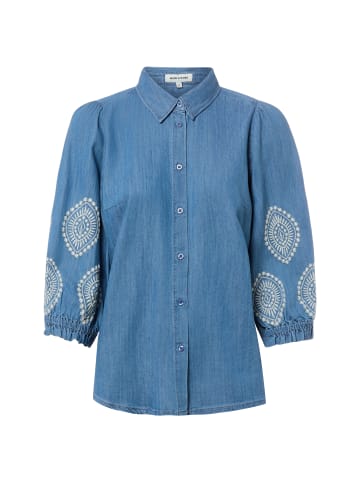 Bluse in light stone