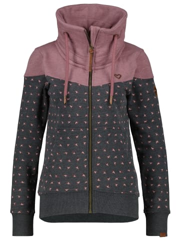 alife and kickin Sweatjacke ValinaAK B in moonless melange
