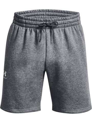 Under Armour Sportshorts "UA Essential Fleece Shorts" in Grau