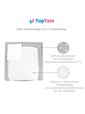 TupTam 3tlg.- Set Wickelauflage in mint