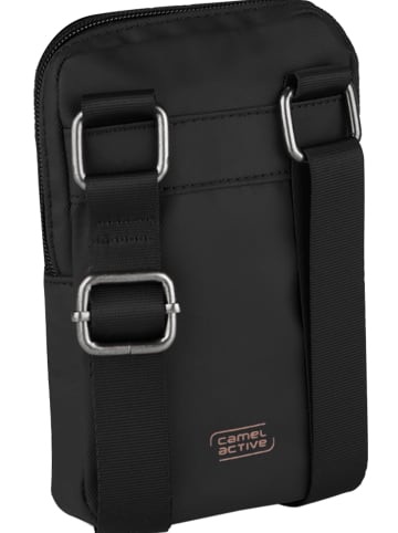 Camel Active EXPLORE Mobile Phone Case aus recyceltem Nylon in Schwarz