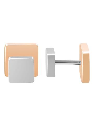 Adeliás Damen Ohrringe – Ohrstecker aus Edelstahl in gold