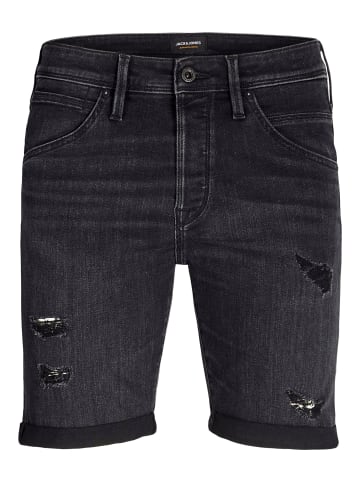 Jack & Jones Jeans-Shorts in Black Denim