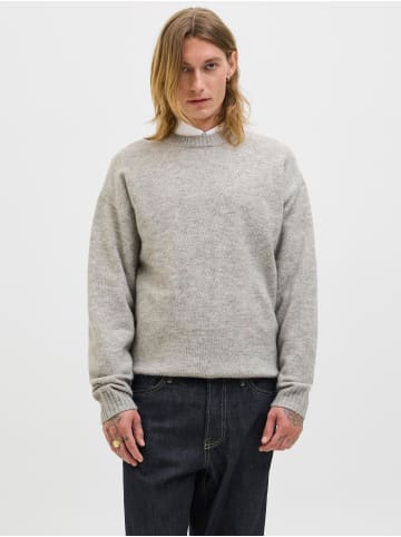 Jack & Jones Strickpullover in Light Grey Melange 1