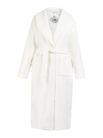 DreiMaster Vintage Damen Übergangsmantel Aus Wollgemisch in Wollweiss