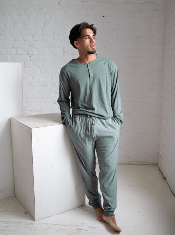 Phil & Co. Berlin  Pyjama Henley in grün