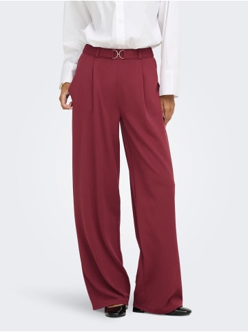 JDY Hose in Oxblood Red 1