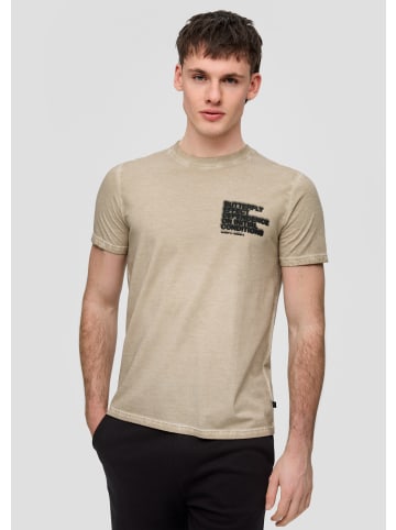 QS T-Shirt in 81D0_beige