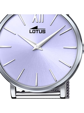 Lotus Analog-Armbanduhr Lotus Smart Casual silber mittel (ca. 33mm)