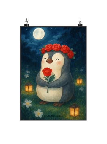 Mr. & Mrs. Panda Bild Jungfrau Astrologie Design ohne Spruch in Weiß