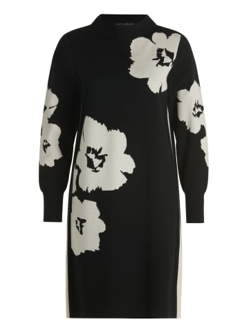 Betty Barclay Strickkleid in schwarz weiß - 0001