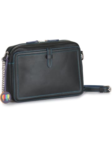 MYWALIT Umhängetasche Leder 23 cm black-pace