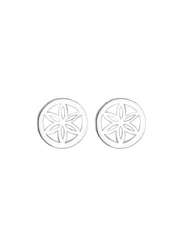 Elli Ohrringe 925 Sterling Silber Blume, Ornament in Silber