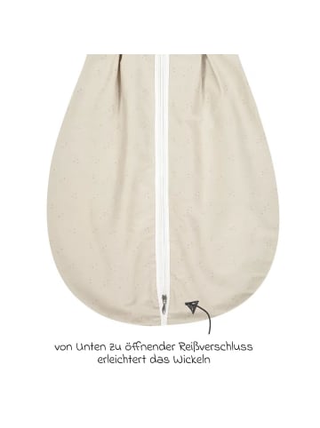 Alvi Kugelschlafsack Mäxchen Thermo - Volant - in beige