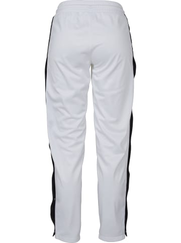 Urban Classics Track Pants in wht/blk/wht