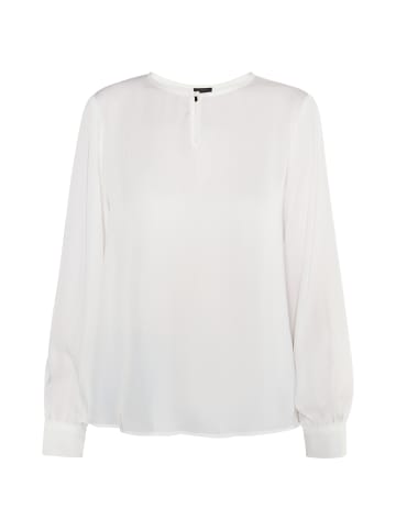 DreiMaster Damen Langarmbluse in Wollweiss