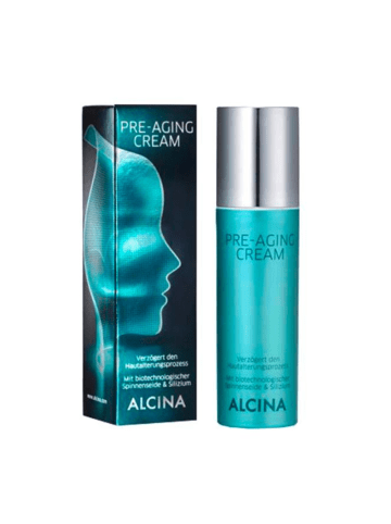 ALCINA Pre-Aging Cream mit künstlicher Spinnenseide & Silizium, 50 ml