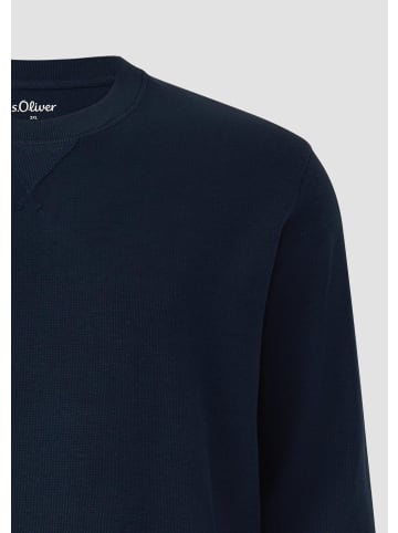 s.Oliver Sweatshirt in 5978_navy