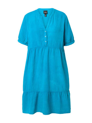 Ulla Popken Hemdblusenkleid in tiefes aqua