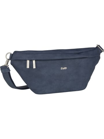 Zwei Gürteltasche Mademoiselle MH80 in Nubuk/Blue