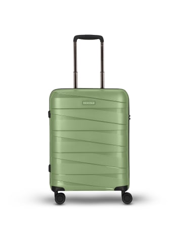 Redolz Essentials 10 CABIN 4 Rollen Kabinentrolley 55 cm in green-metallic
