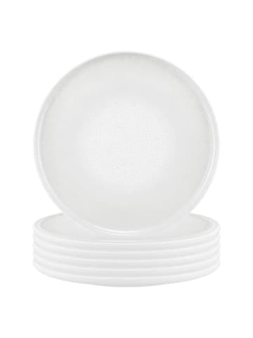 Seltmann Weiden 6er Set Speiseteller Sento Home in ø 27,6 cm in Aura white