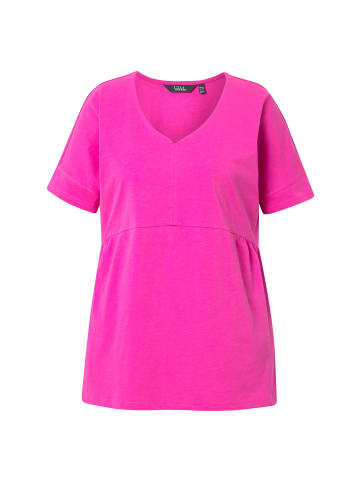 Ulla Popken Shirt in kräftiges pink