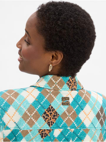 MARC CAIN SPORTS  Blazer in petrol braun - 0001