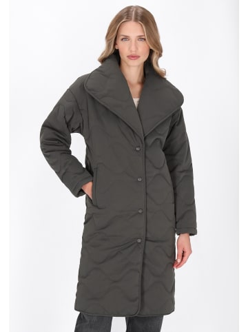 DreiMaster Women Coat in military olive