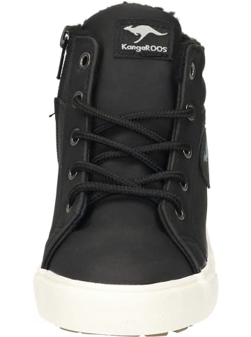 Kangaroos Freizeit Stiefel in jet black/white