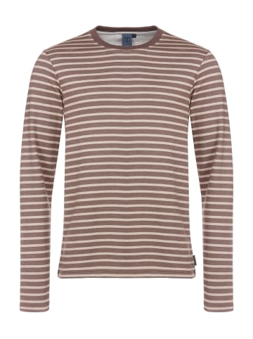 elkline Sweatshirt Freejazz in mudbrown - sand