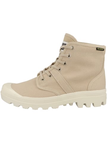 Palladium Schnürboots Pallabrousse in beige